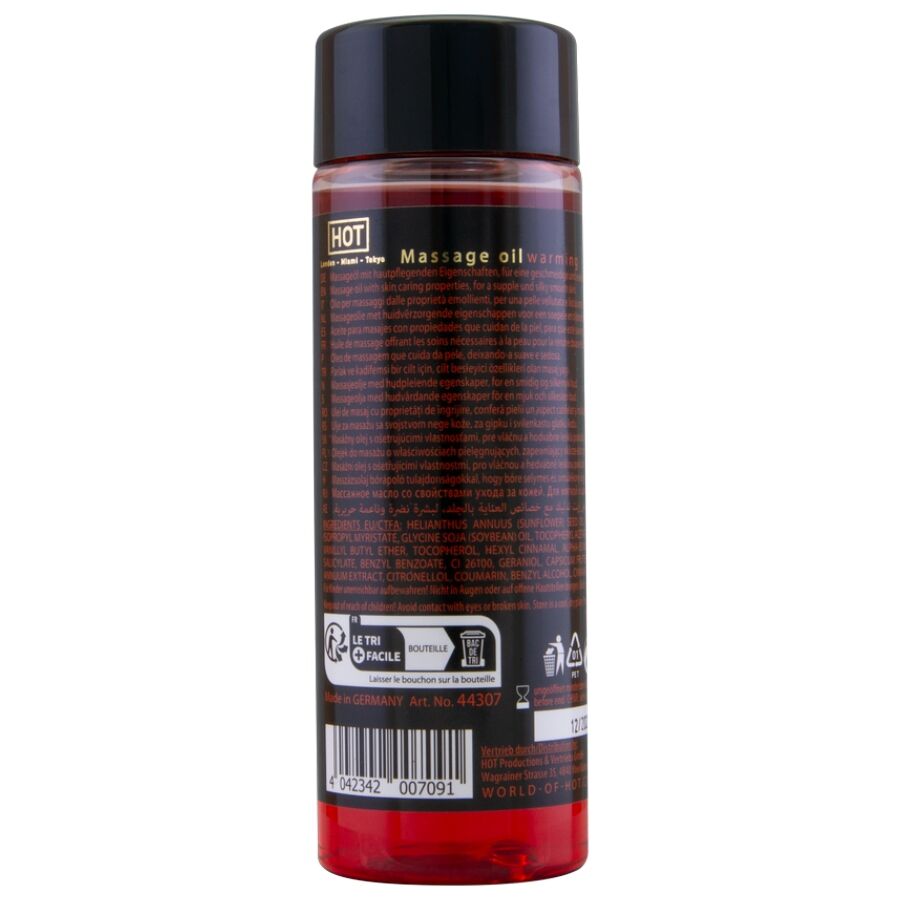HOT värmande massageolja 100 ml