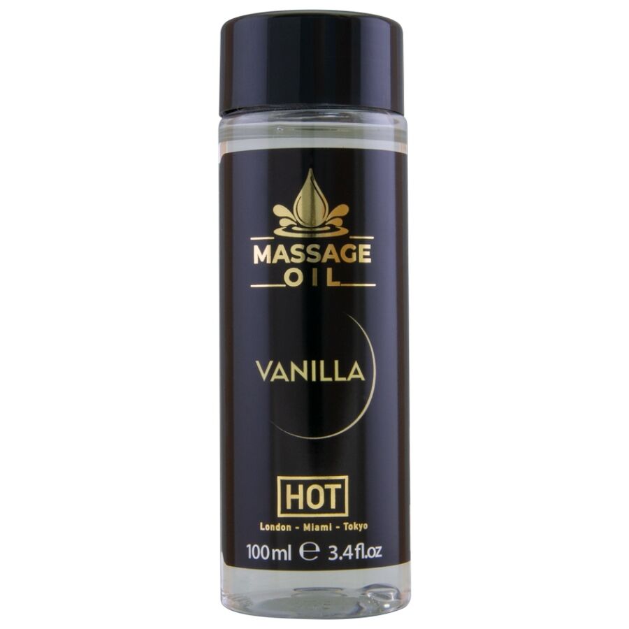 HOT massageolja med vaniljdoft 100 ml
