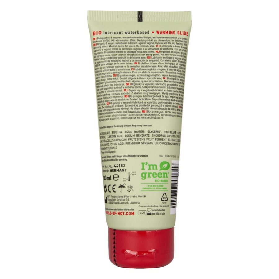 HOT BIO LUBRICANT vattenbaserat glidmedel 100 ml
