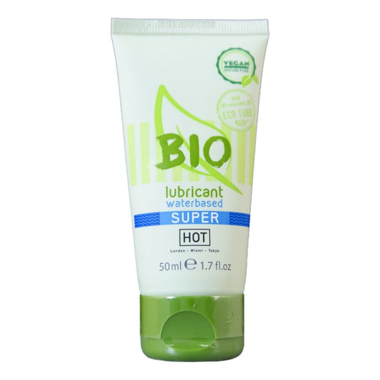 HOT Bio Glidmedel Vattenbaserad Superglid 50 ml