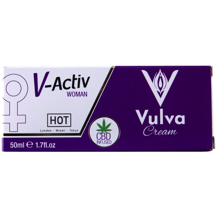 HOT Vulva Cream med CBD 50ml