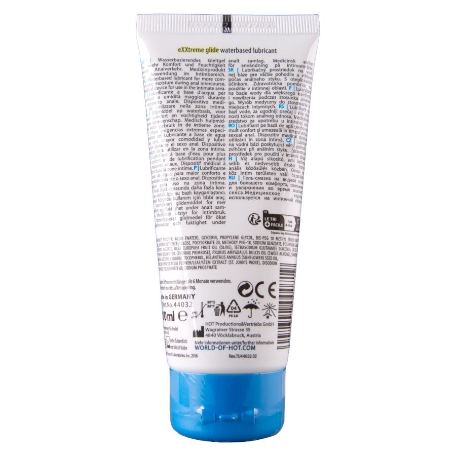 HOT EXXTREME GLIDE vattenbaserat glidmedel 100 ml