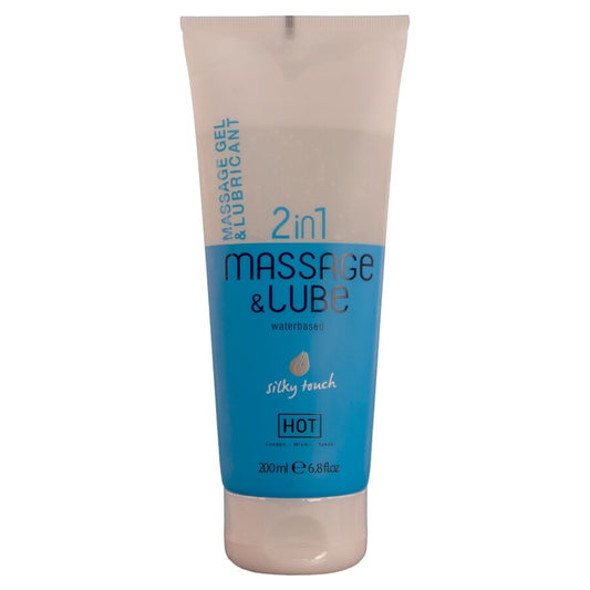 HOT Massage & Glide Gel 2in1 Silky Touch 200 ml