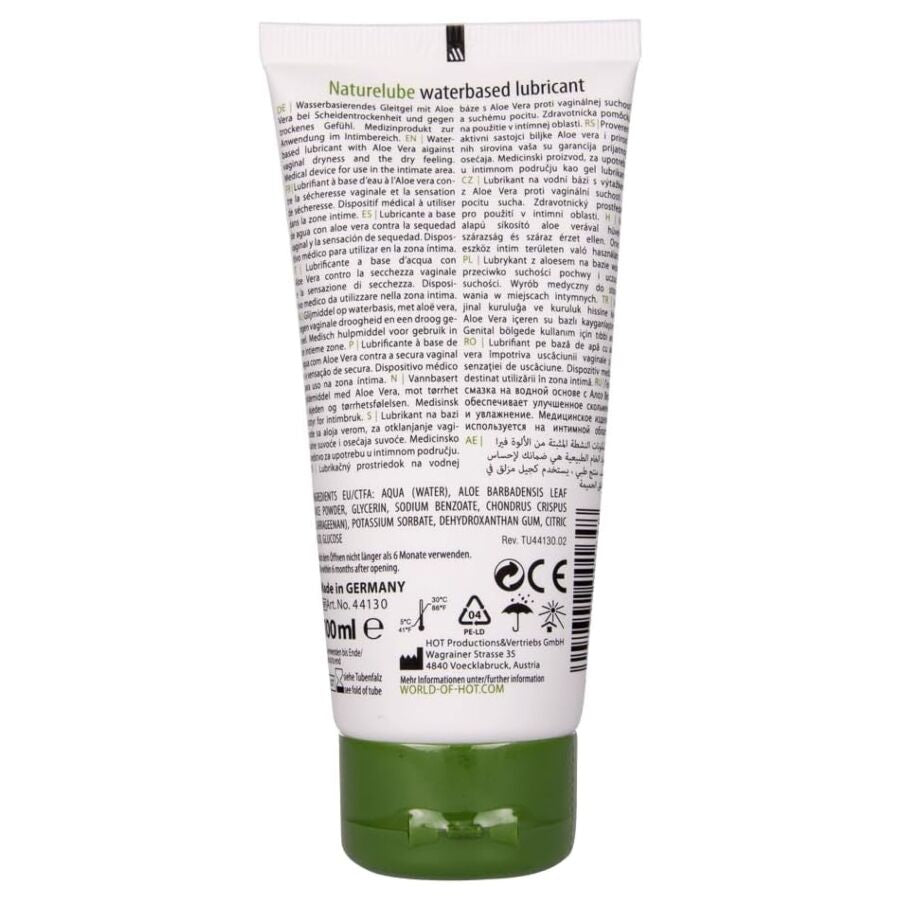 HOT vattenbaserat glidmedel med aloe vera 100 ml