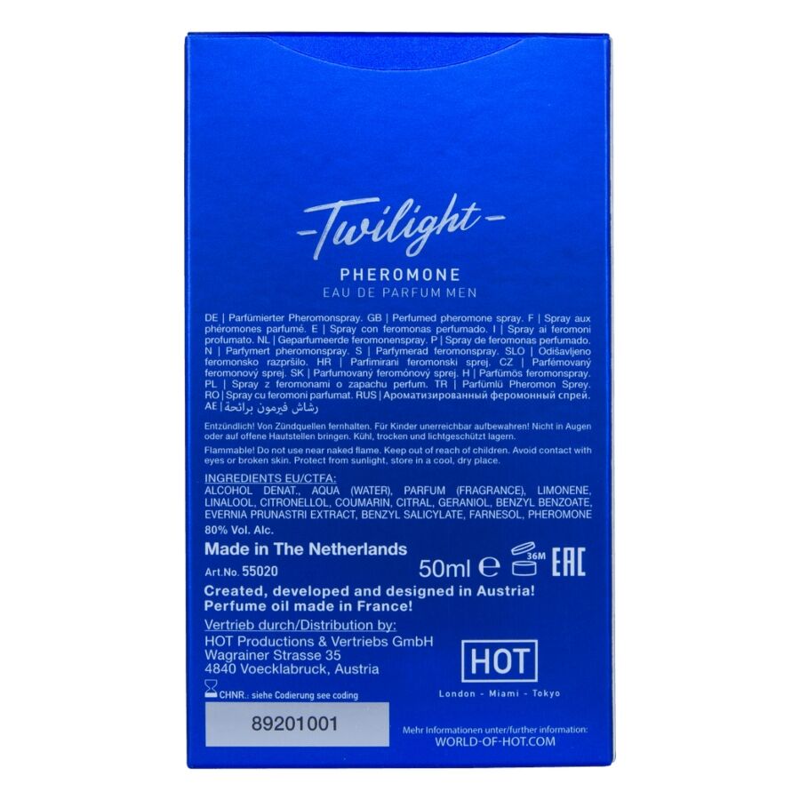 HOT Twilight feromonparfym för män 50 ml