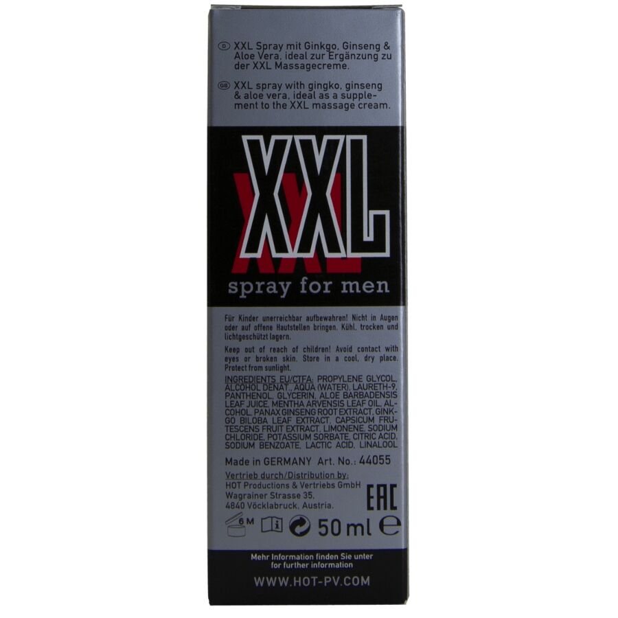 HOT XXL Spray för män 50 ml