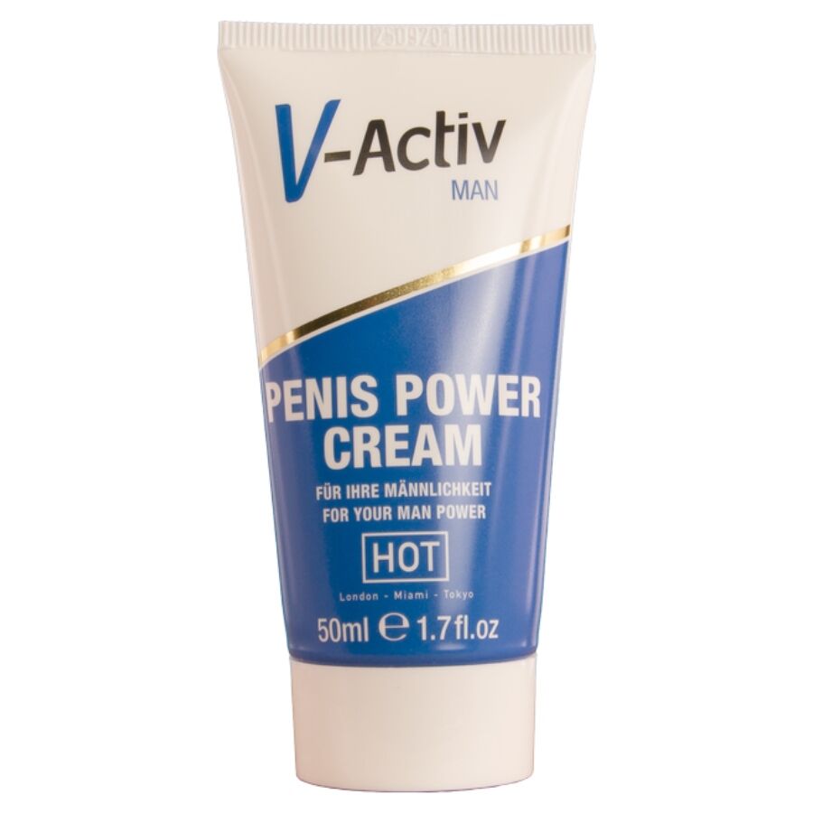 HOT V-Activ Penis Power Cream för män 50 ml