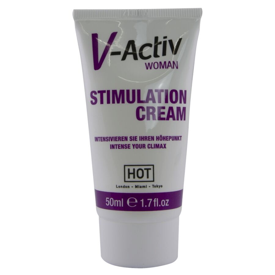 HOT - V-ACTIV STIMULATION CREAM FÖR KVINNOR 50 ML