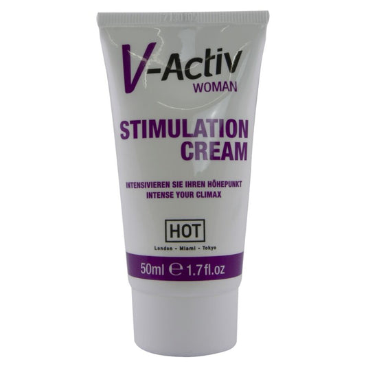 HOT - V-ACTIV STIMULATION CREAM FÖR KVINNOR 50 ML
