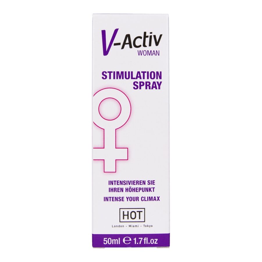 HOT - V-ACTIV STIMULATION SPRAY FÖR KVINNOR 50 ML