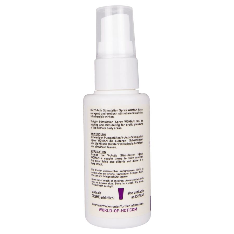 HOT - V-ACTIV STIMULATION SPRAY FÖR KVINNOR 50 ML