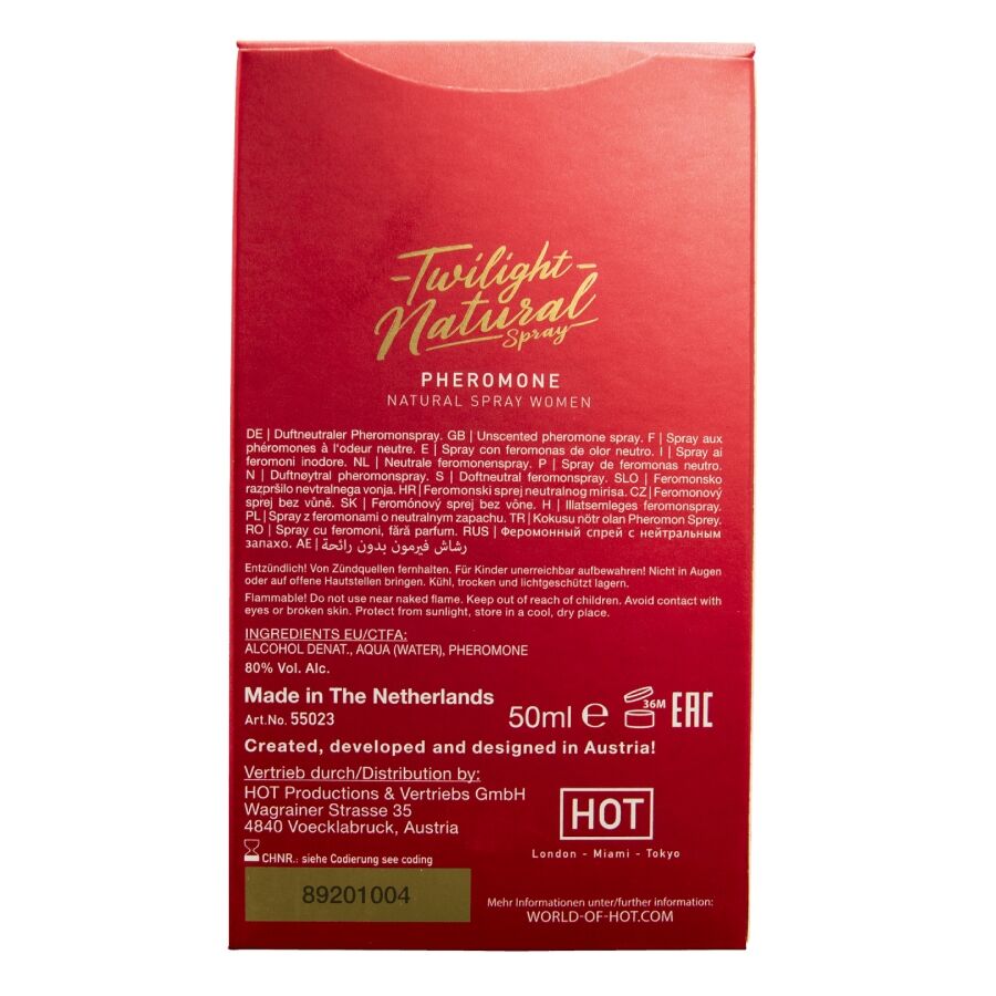 HOT Twilight feromonparfym för kvinnor 50 ml