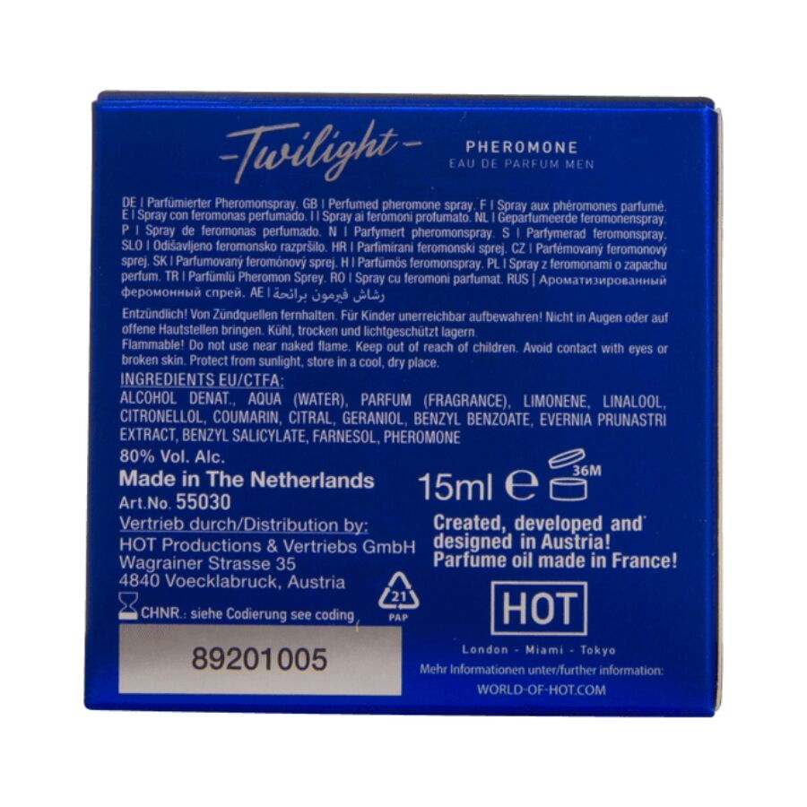 HOT Twilight feromonparfym för män 15 ml