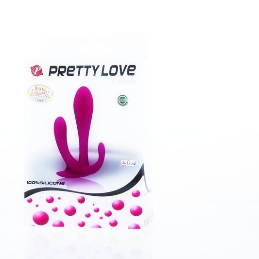 PRETTY LOVE Edgar för dubbel stimulering av klitoris och analområde
