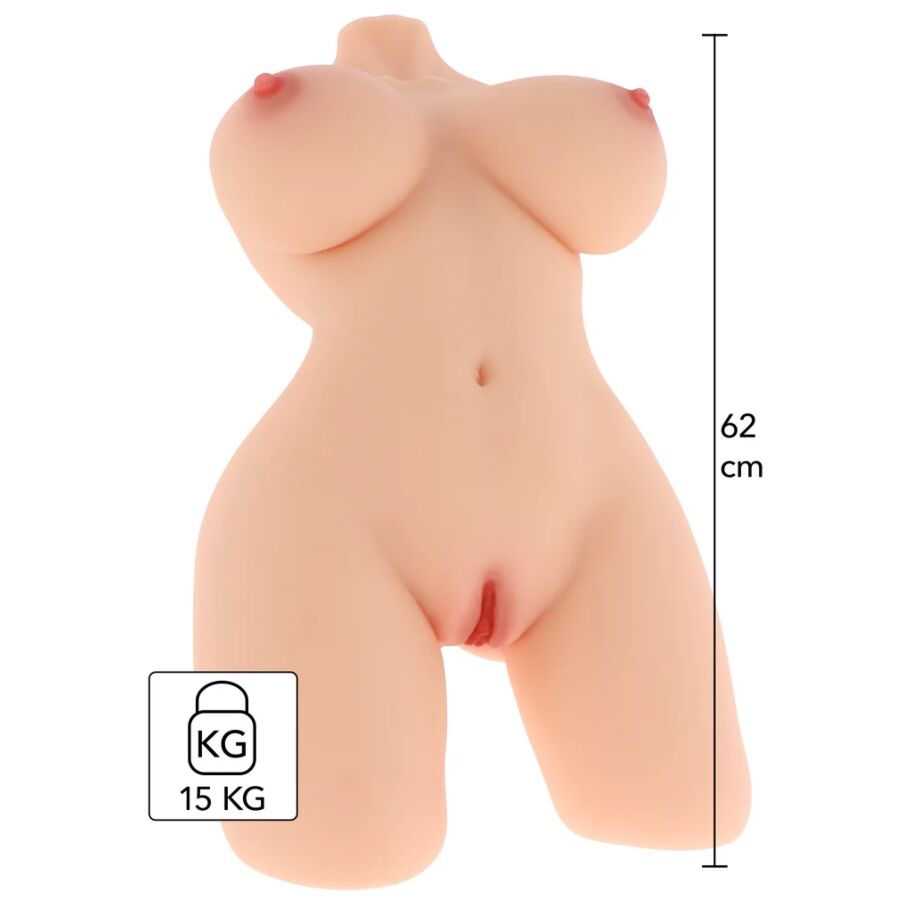HIDDEN DESIRE - BIG COLLEGE FUCK SLUT FEMALE MASTURBATOR TORSO 15 KG