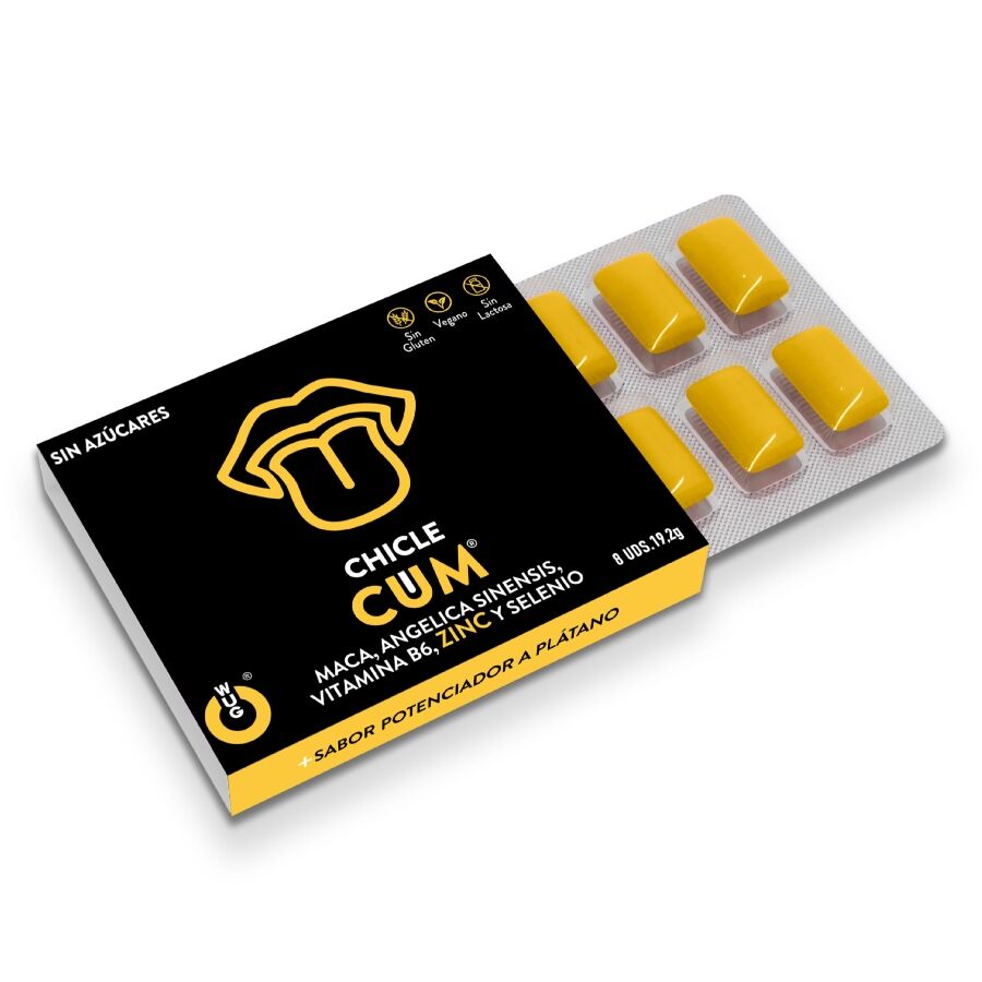 WUG SEX SENSE - CUM INCREASER & BANANA SEMEN FLAVOR ENHANCER 1 X 8 UNITS