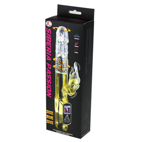 Rabbit Siberia Passion Gold vibrator