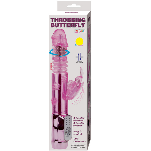BAILE Rabbit Throbbing Butterfly vibrator