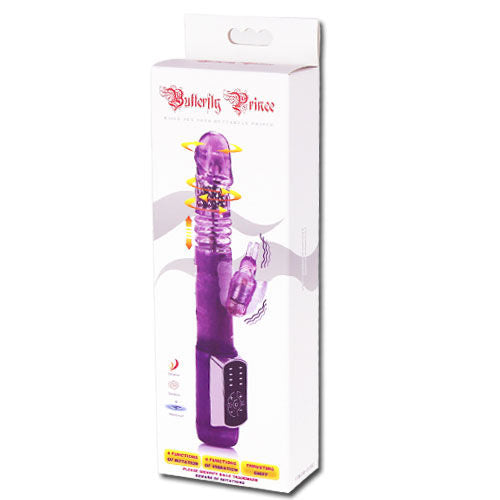Rabbit Butterfly Prince vibrator för erogen stimulering