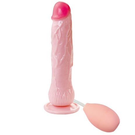 BAILE EROS realistisk ejakulator dildo med sugkopp