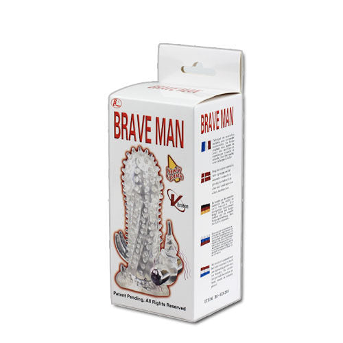 BAILE Brave Man Rabbit Vibrator Penis Extension