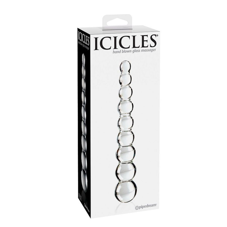ICICLES N. 2 Glass Massager i blåst glas
