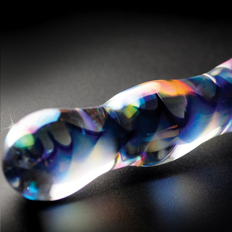 ICICLES N. 8 Glass Massager i blåst glas