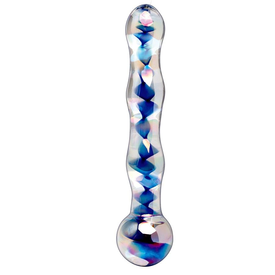 ICICLES N. 8 Glass Massager i blåst glas