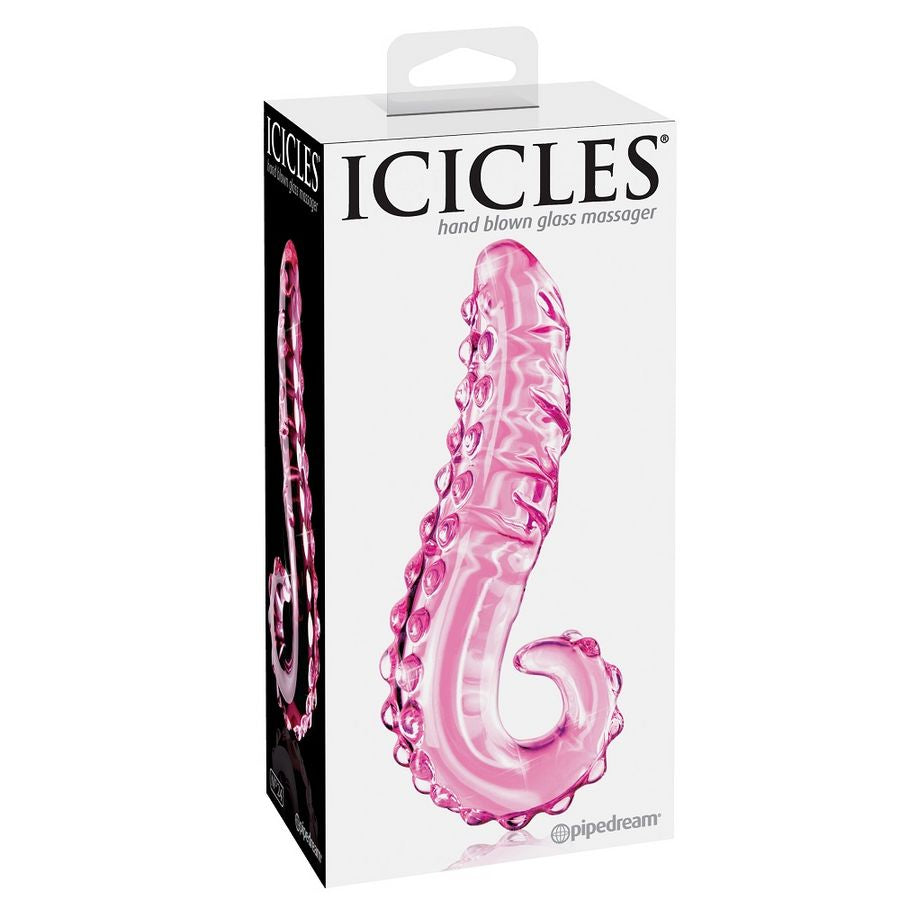ICICLES N. 24 Glass Massager i blåst glas