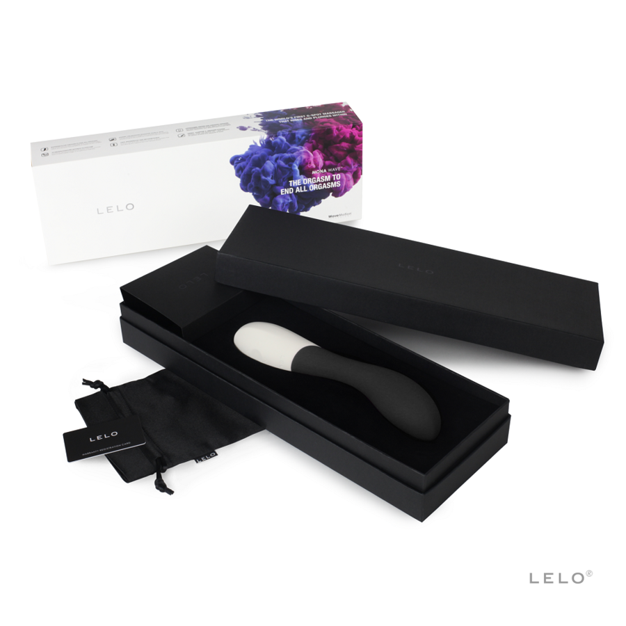 LELO MONA WAVE svart G-punktsvibrator