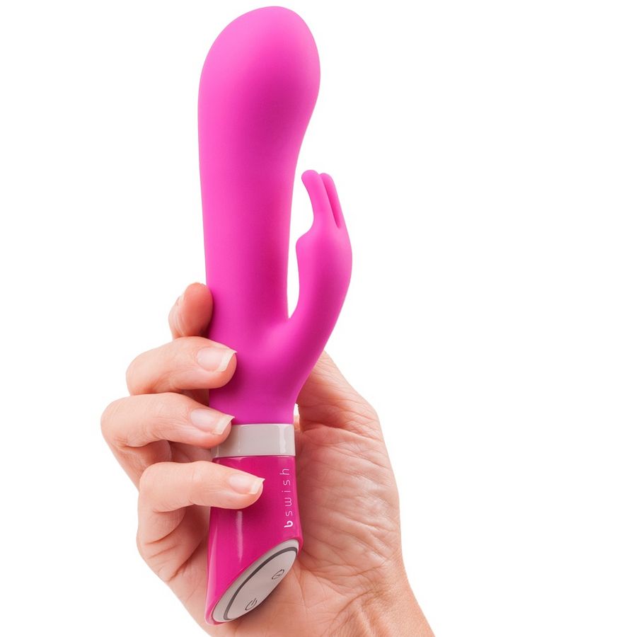 Bwild Deluxe Bunny Rabbit Vibrator i hallon