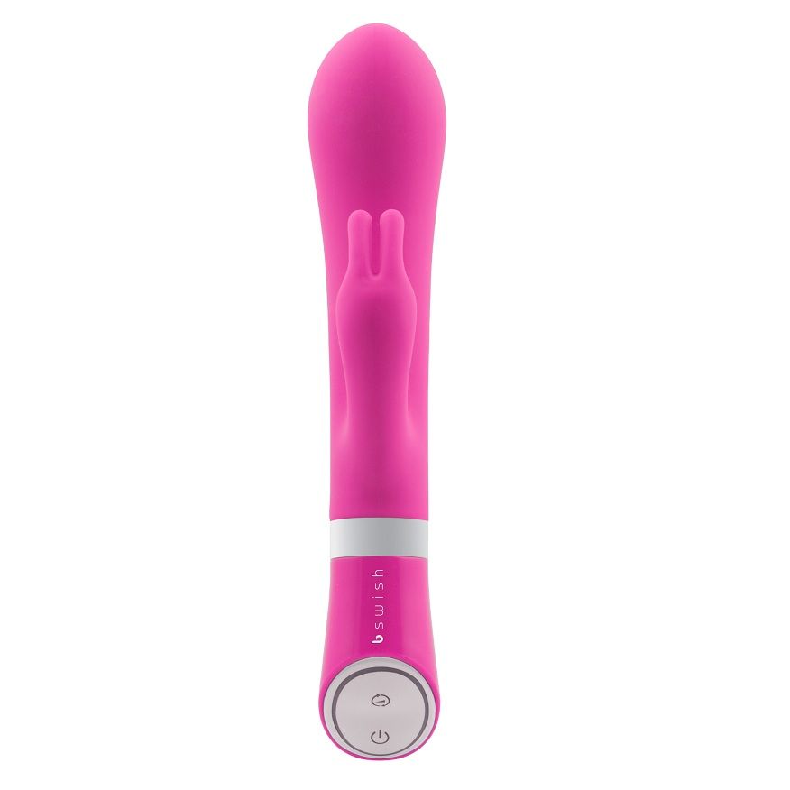 Bwild Deluxe Bunny Rabbit Vibrator i hallon