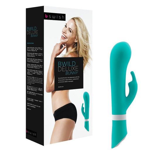 Bwild Deluxe Bunny Rabbit Vibrator i jade
