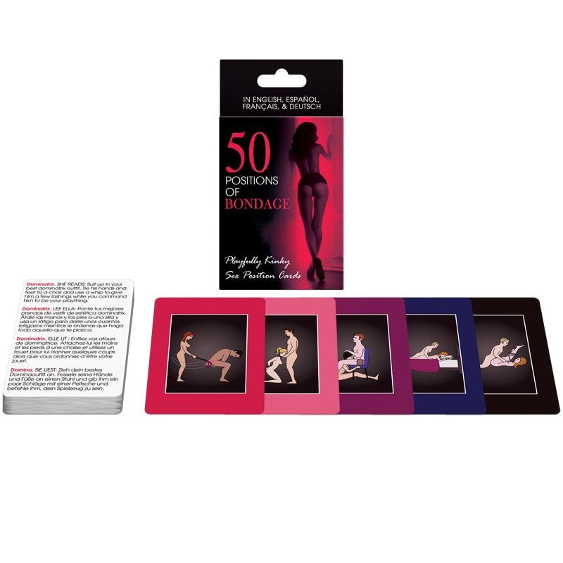 KHEPER GAMES 50 positionskort för bondage