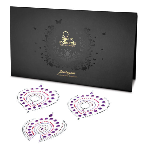 Bijoux Indiscrets Flamboyant Lila & Pink intim smycken