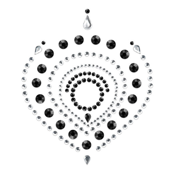 Bijoux Indiscrets Flamboyant Black & Silver intim smycken