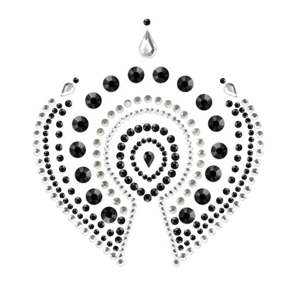 Bijoux Indiscrets Flamboyant Black & Silver intim smycken