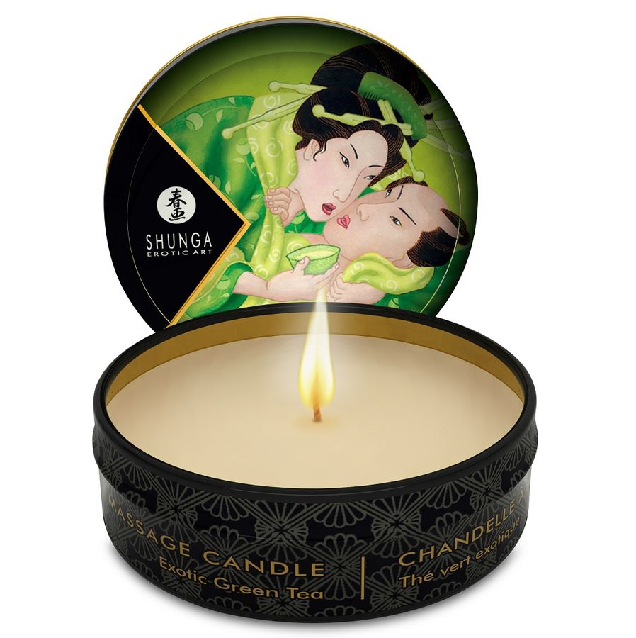 SHUNGA - MINI CARESS BY CANDLELIGHT MASSAGEKANDLER 24 ENHETER