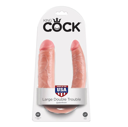 KING COCK U-Formad Dildo 17.8 cm