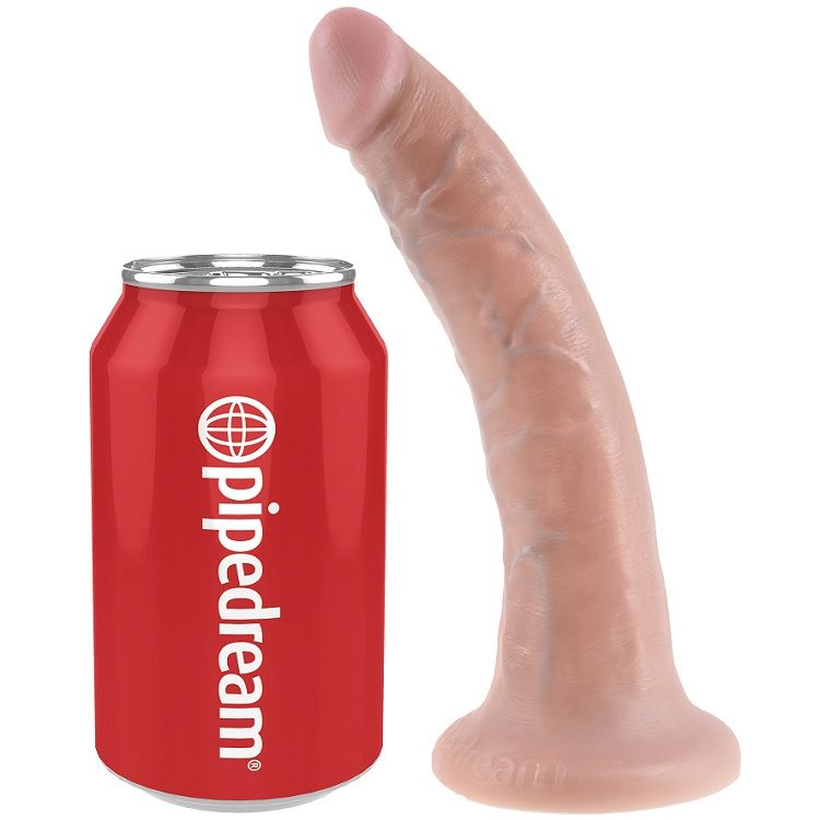 KING COCK 7 DILDO FLESH 17.8 CM