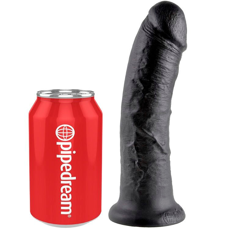 KING COCK 8 Dildo svart 20,3 cm