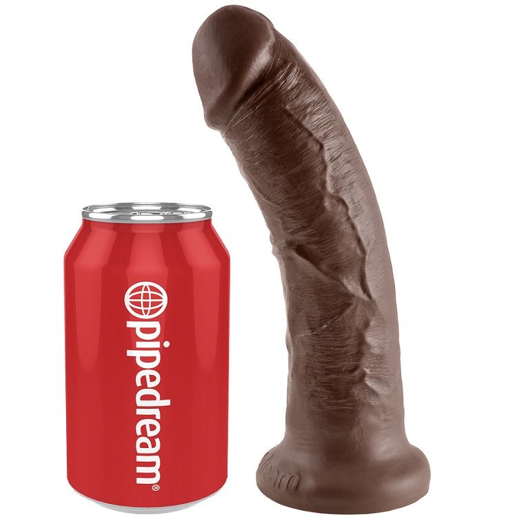 KING COCK 8 dildo brun 20.3 cm