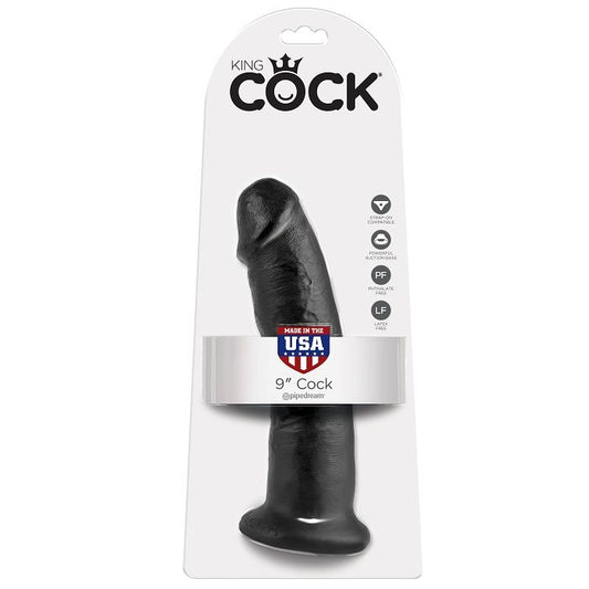 KING COCK 9 DILDO BLACK 22.9 CM
