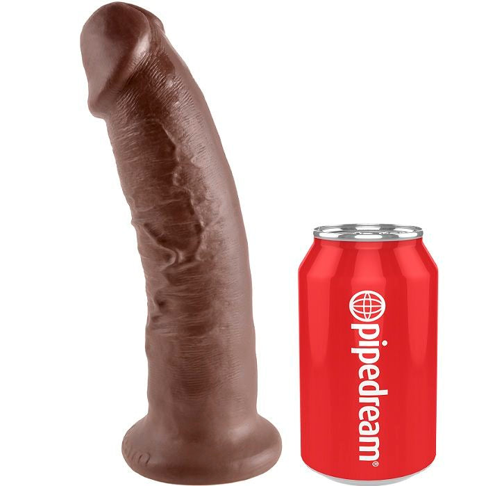 KING COCK 9 DILDO BRUN 22,9 CM