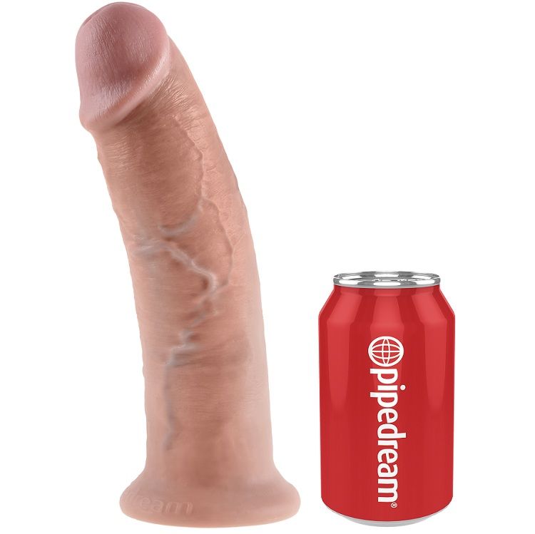 KING COCK 10 Dildo i Flesh, 25,4 cm