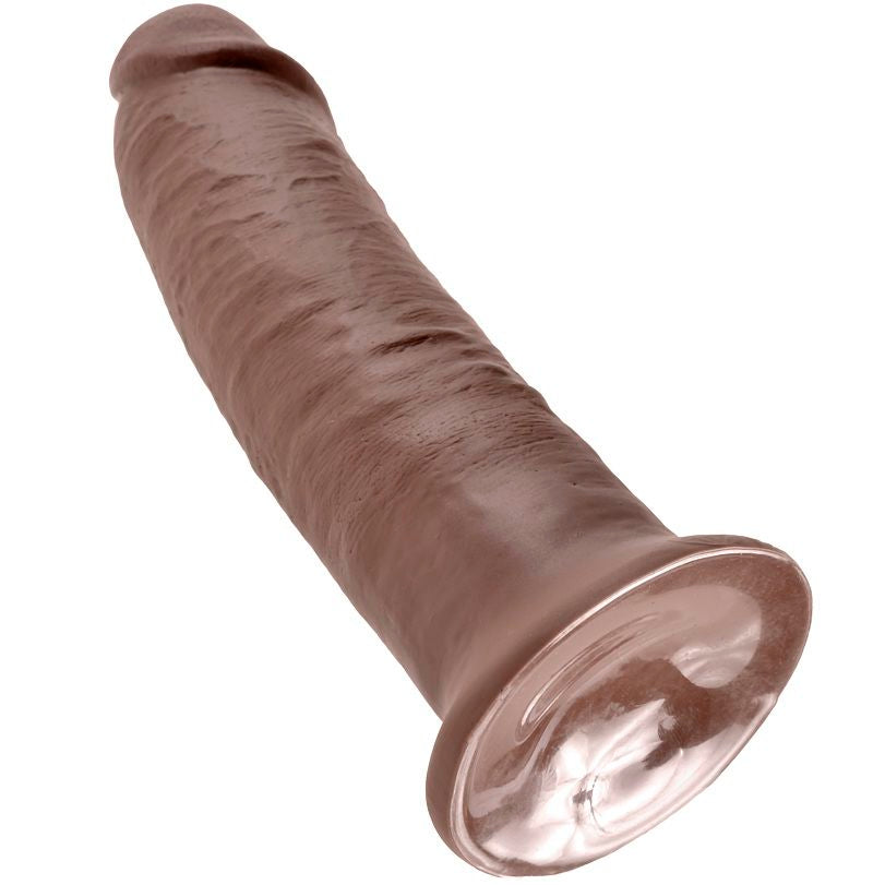 KING COCK 10 dildo brun 25,4 cm
