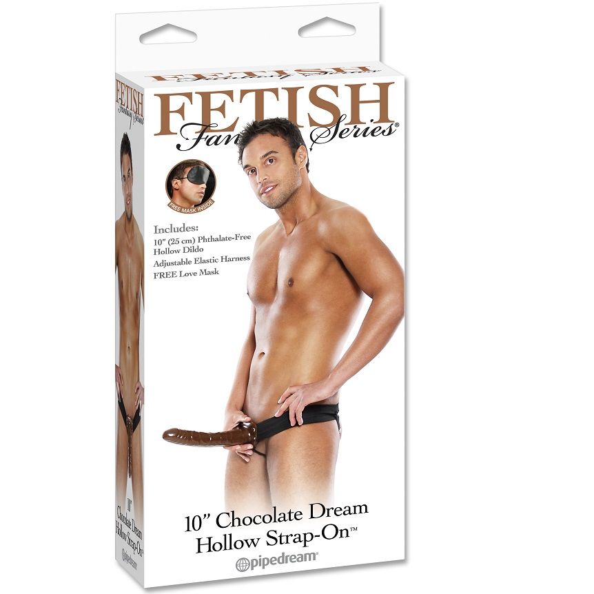 Chocolate Dream Hollow Strap-On från Fetish Fantasy Series