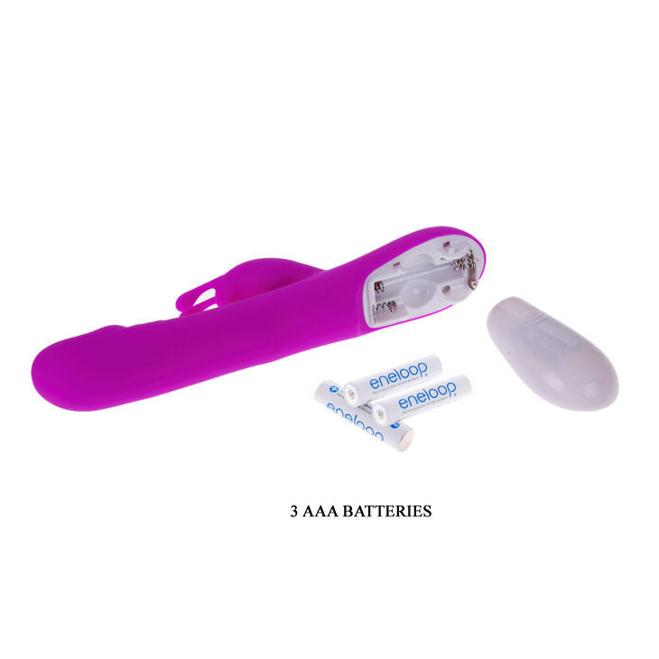 Pretty Love Flirtation Robert vibrator med klitorisstimulator