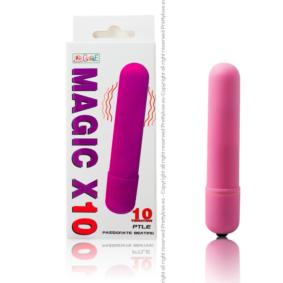 BAILE MAGIC X10 vibrerande kula med mjuk silikon