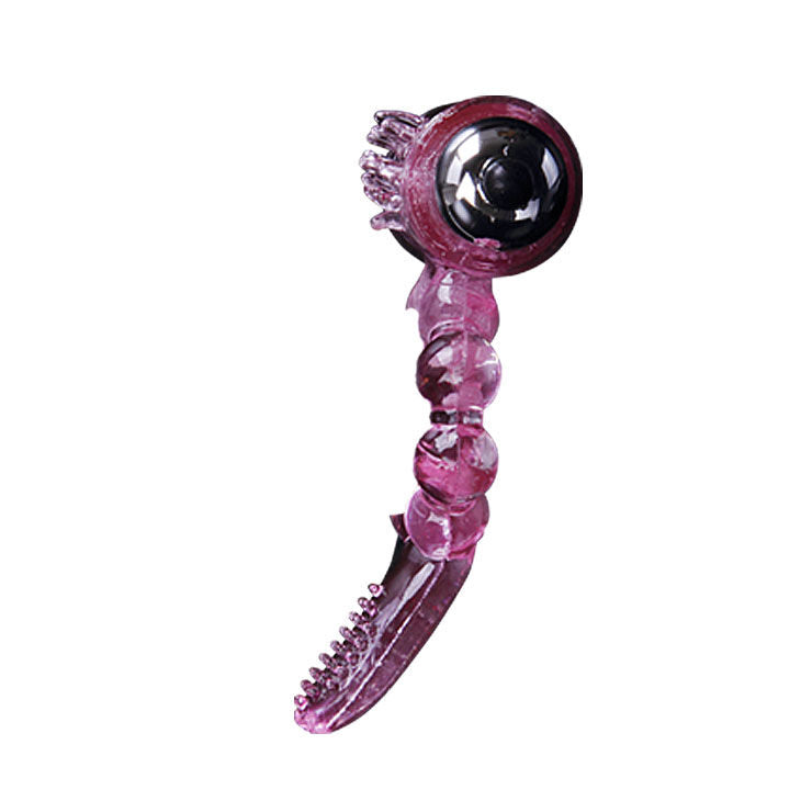 BAILE silikonring med rosa vibrationer och 10 rytmer
